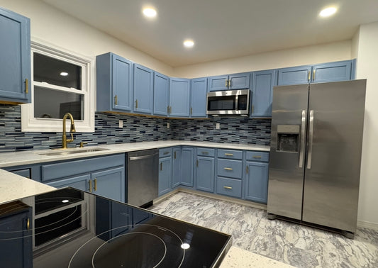 kitchens   blue